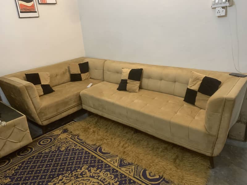 L-Shaped Sofa 1