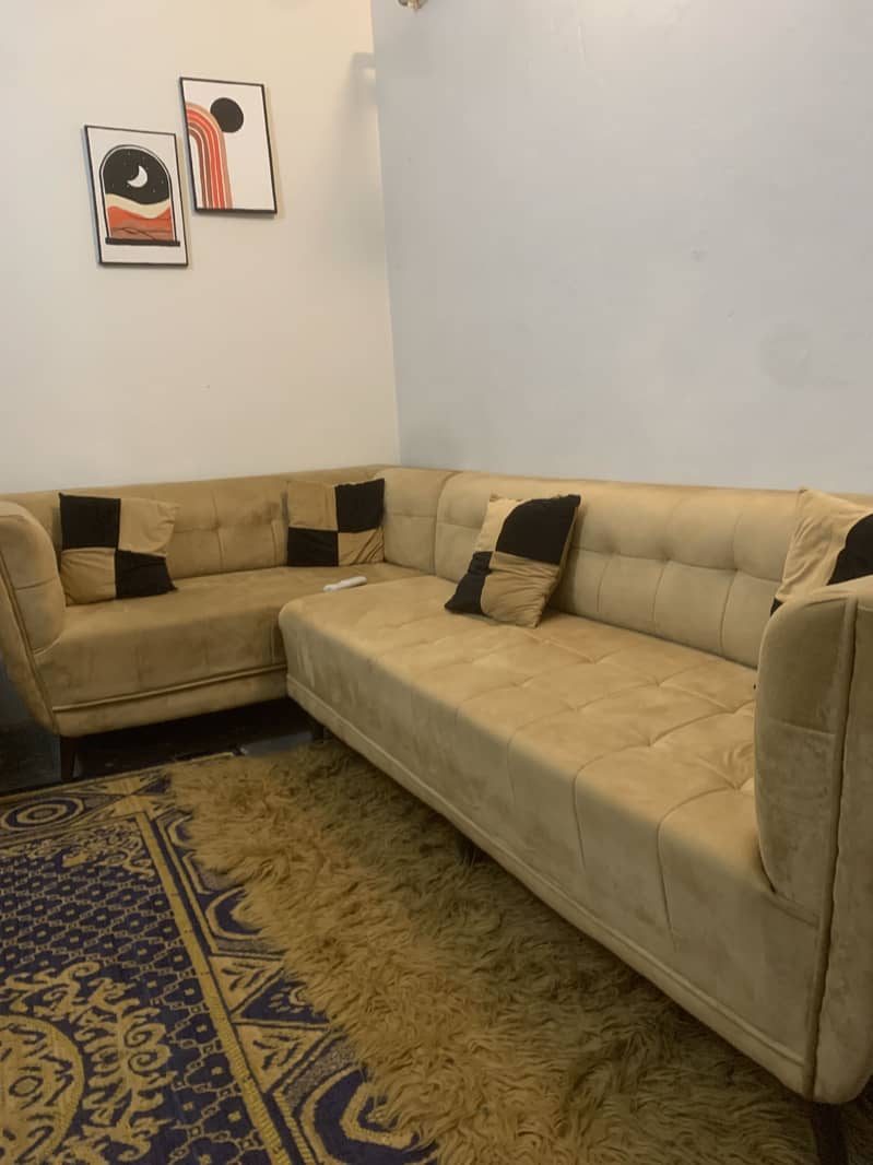 L-Shaped Sofa 3