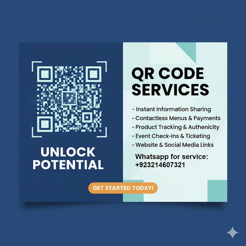 Get your QR CODE TODAY 0