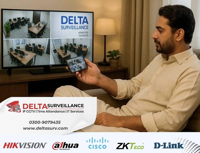 CCTV Complete Setup today installation 4