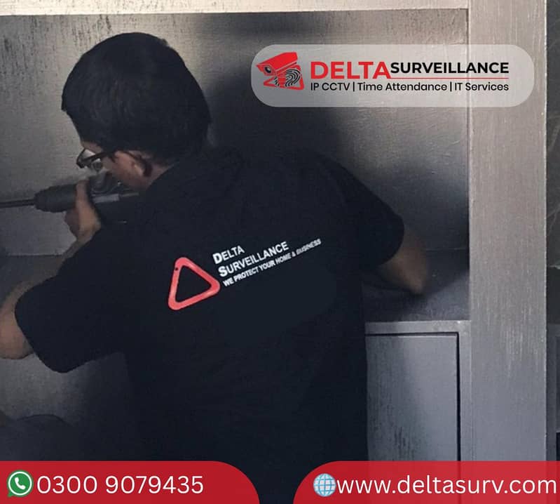 CCTV Complete Setup today installation 5