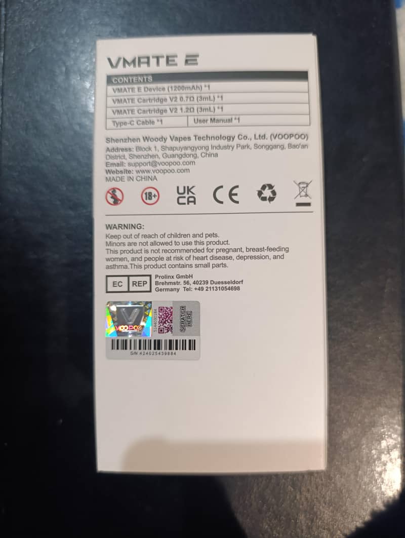 voopoo vmate e 3
