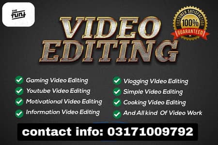 video editor and video editing available