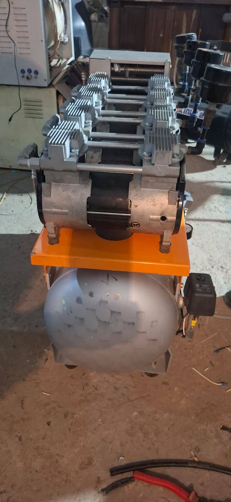 Oil Free Compressor Tanki/70 Liters Compressor Tank copper winding ...