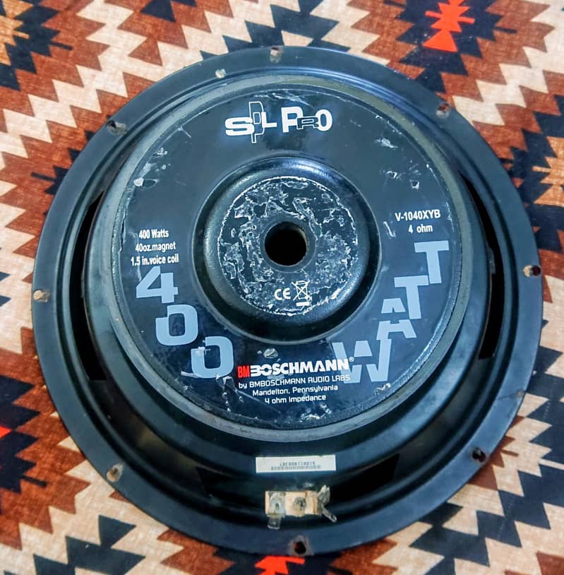 BM woofer 2