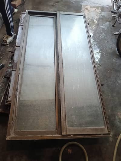 Aluminiums door #door #darwaza