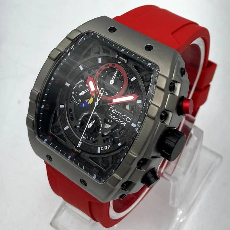 Men's Chronograph Watch Ferrucci Function Men's Multi Function Watch 0