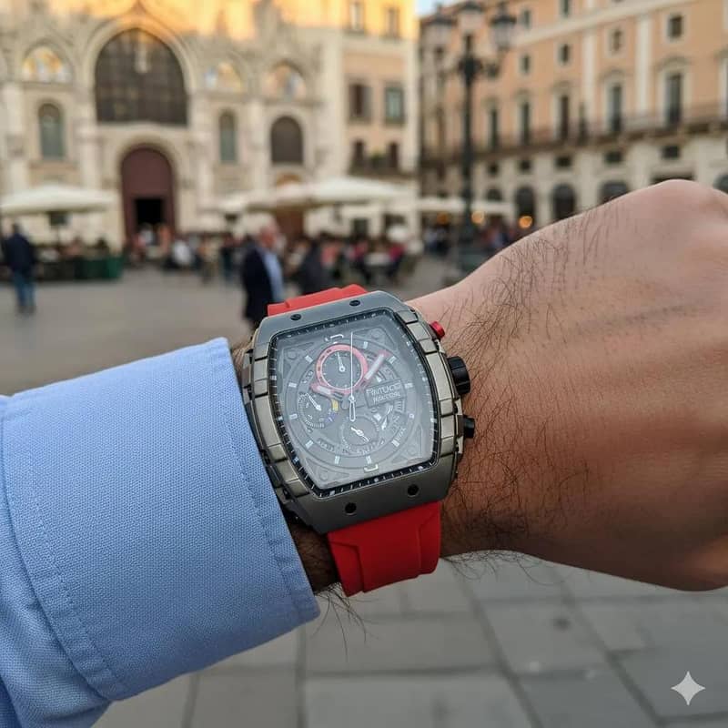 Men's Chronograph Watch Ferrucci Function Men's Multi Function Watch 5