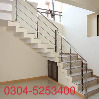 Discount Rate Steel Railing work, Gates, Windows, Grills+ Welding work