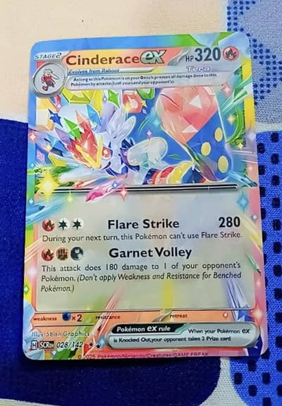 rear real Pokemon cards