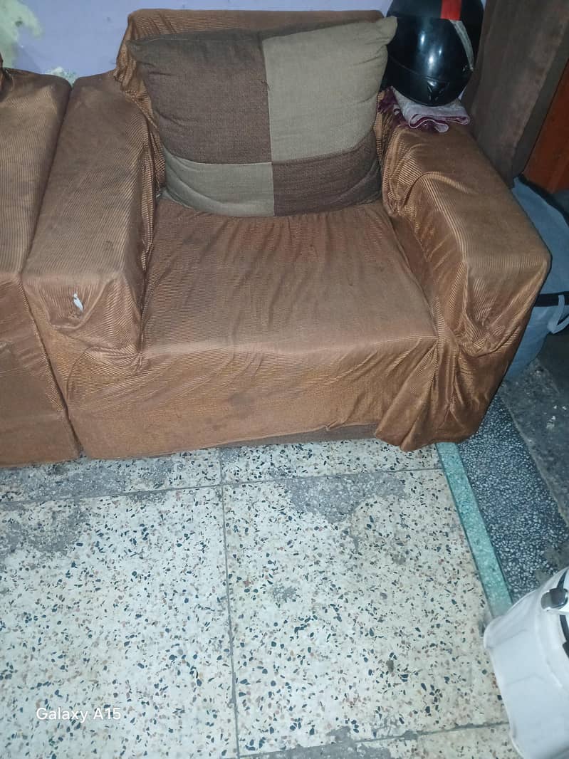 good condition  sofas set 1