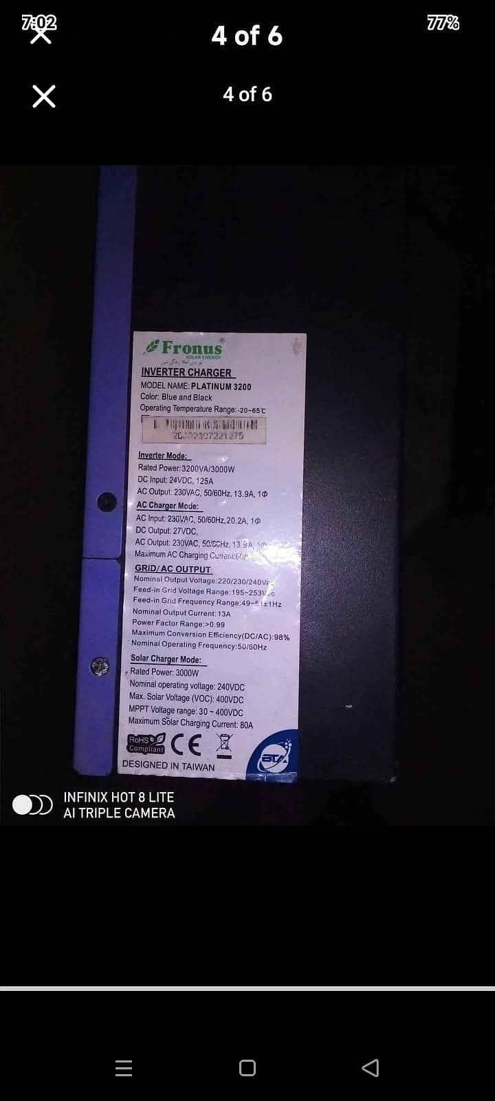 Fronus pv3200 1