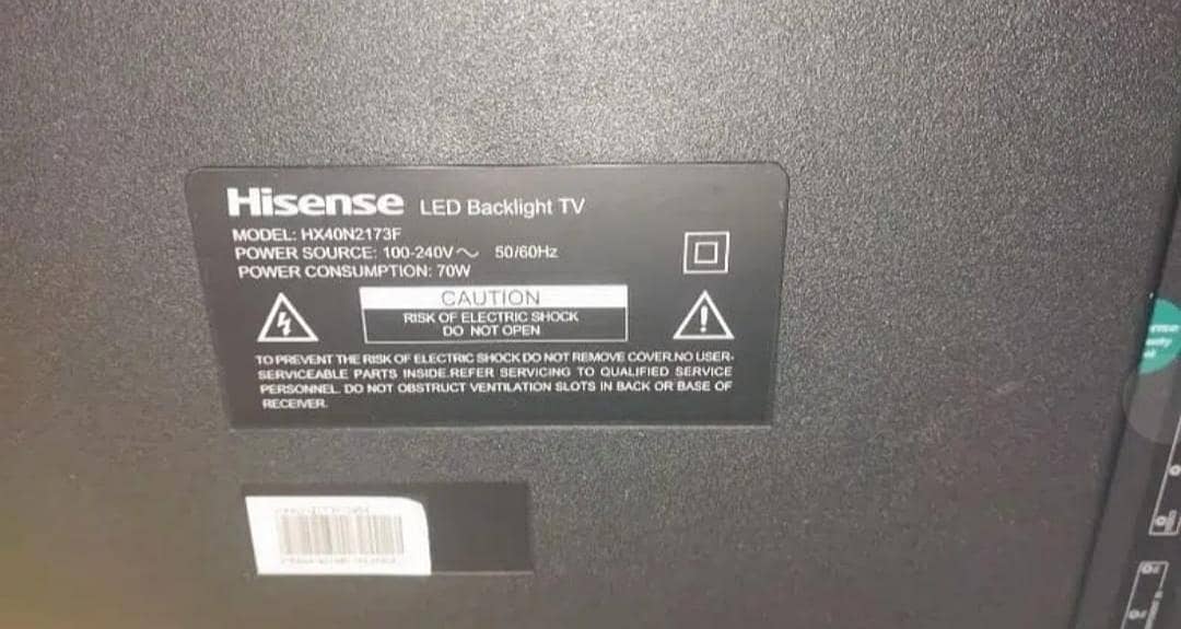 Hisense 40" Led 1