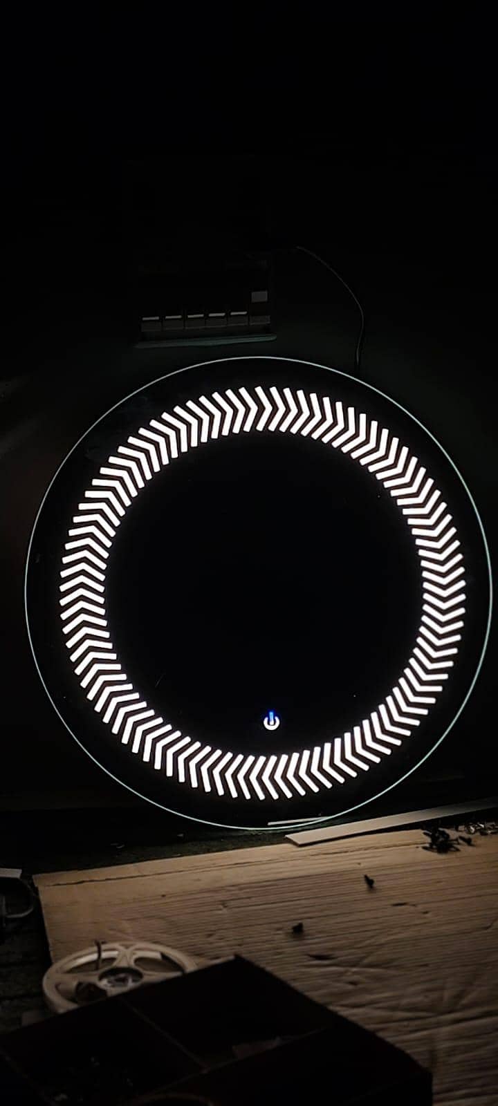 wall mirror with panel touch light 7