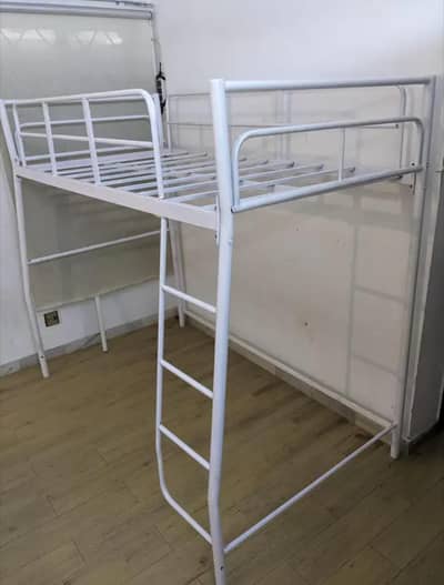 Single bed Iron Bunkbed/Loftbed Powder Coated for Kids