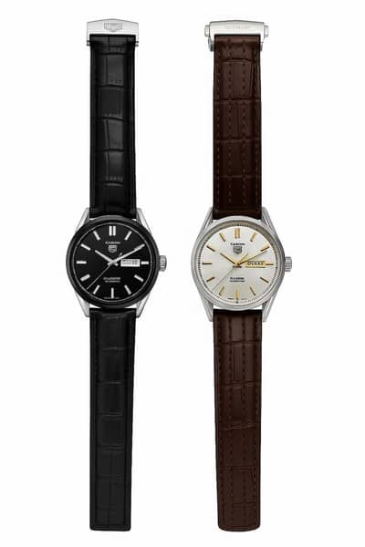 Water resistance, watch with master lock and genuine leather