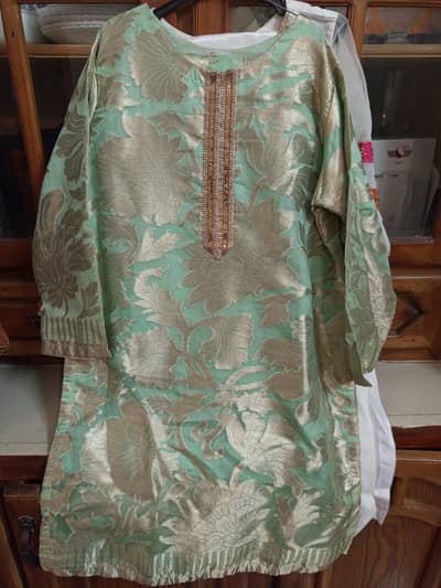 banarsi 3 piece dress