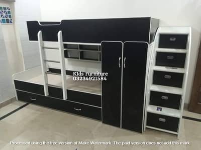 Bunk bed | Kid wooden bunker bed | Baby bed | Double bed | Triple bed