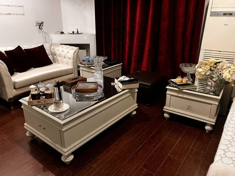 Table Set for Sale – 1 Center Table + 2 Side Tables - Coffee Tables ...