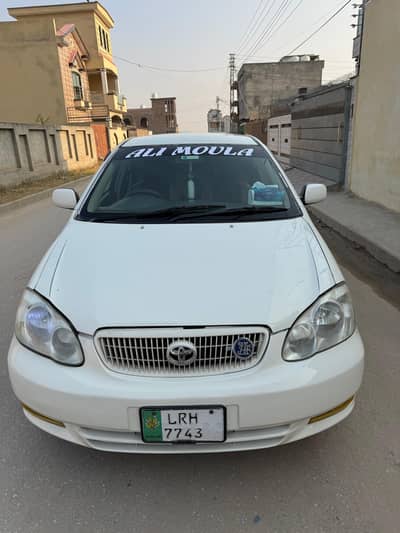 toyota corolla SE Saloon 1.6 automatic  2003 model seal packed 100%