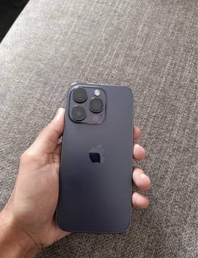 Iphone 14 pro non pta deep purple with box