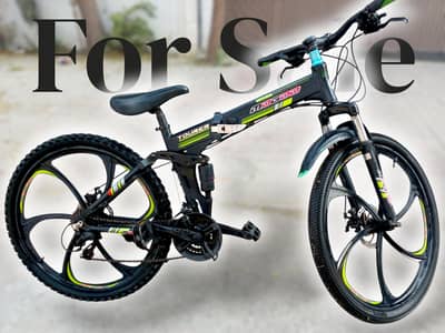 Folding Bicycle| Cycle | Mogoo Black Cycle