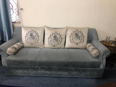 Pure Wooden 5 seater  sofa set