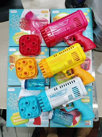2 in 1 Bubble gun for kids