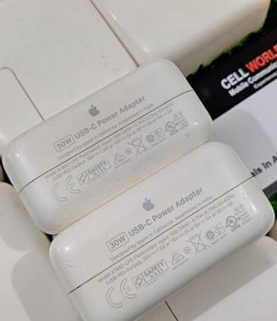 Apple Macbook Air Original Adapter M4 M3 M2 M1 Retina 30W Charger m 4