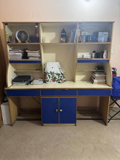Book Shelf for sale with 2 chairs
