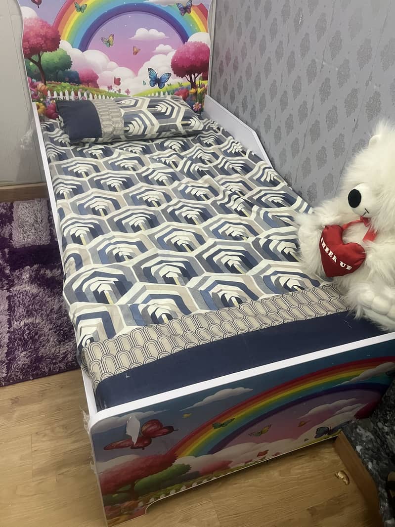 Bed and study table 3