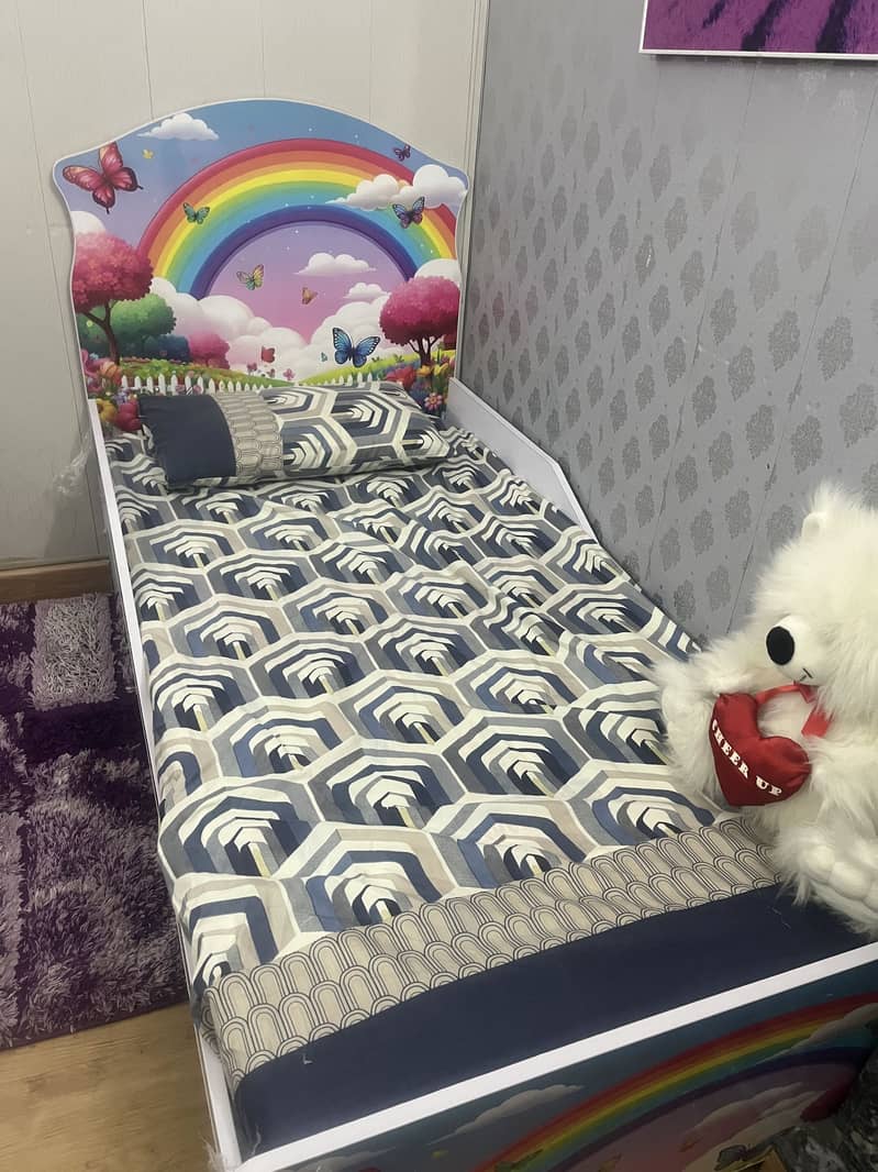 Bed and study table 4