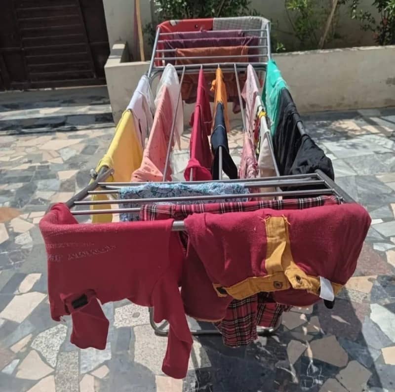 Foldable Clothes Drying Stand 0