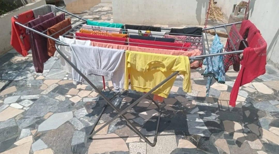 Foldable Clothes Drying Stand 1