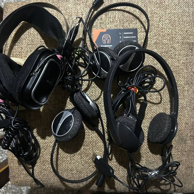 a4tech logitech calling headphones 3