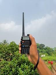 New Amateur Radio UV5R Walkie talkie VHF Ham radio Hobbie in Pakistan