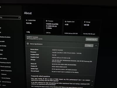 Beast Gaming PC GTX 1650 SAMSUNG SSD EVO