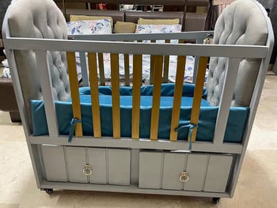 Baby cot | wooden cot | kids bed | crib | coat | swing | size 3 by 4