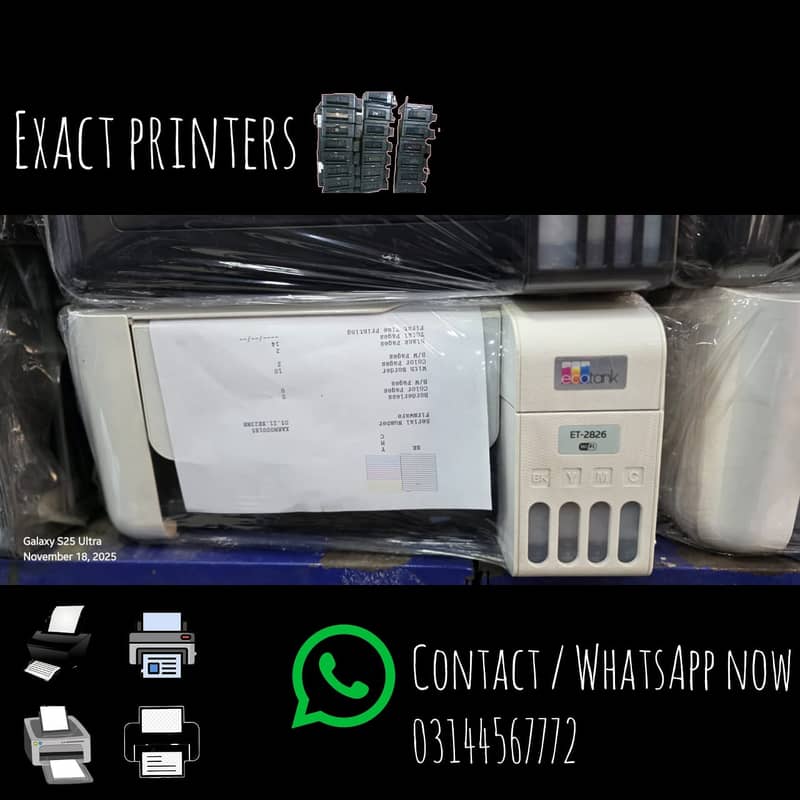 Epson Ecotank Printer 3