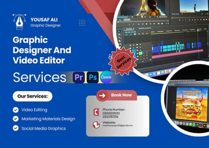 Photoshop & Video Editing Expert Available