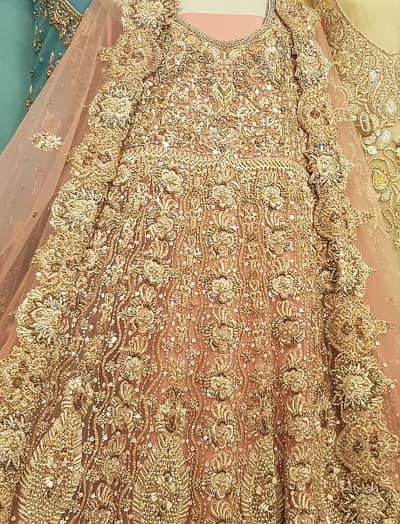Maxi Long Tail  Hand made Embroidery