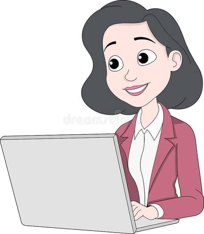 Female administrative assistant