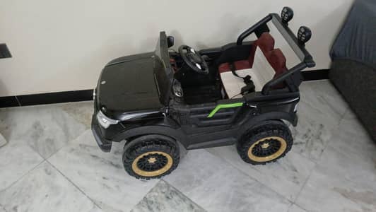 Black Motor Car Battery-Operated Ride-On Car For Sale