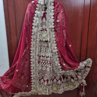 Baraat bridal dress