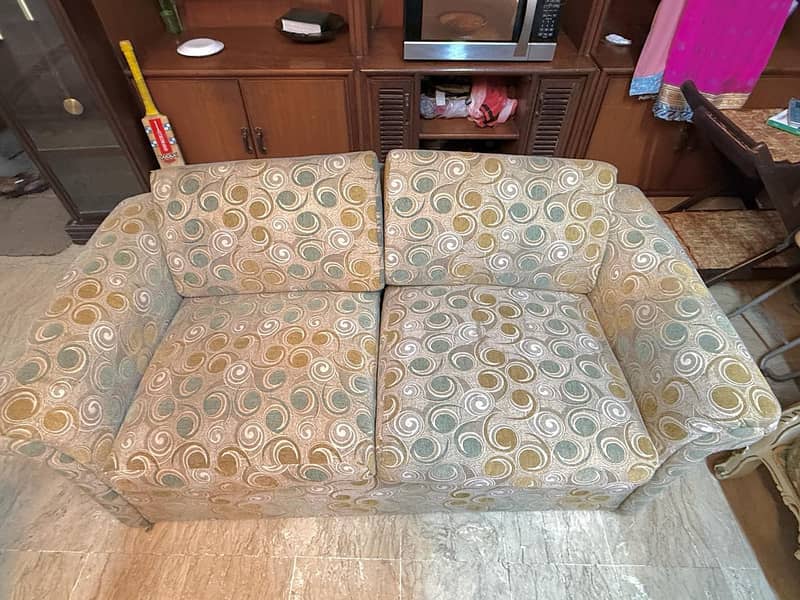 Beige sofa set 3