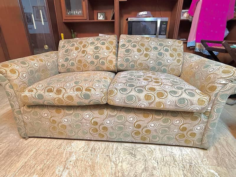 Beige sofa set 4
