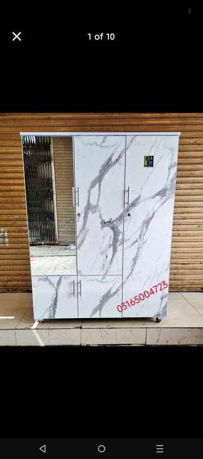 3 door  medium  Wardrobe  / Almari  / cupboard