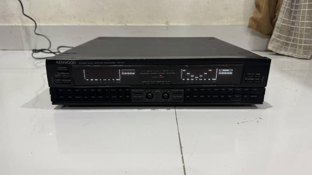 Kenwood Equalizer GE-910 - Amplifiers - 1108797589