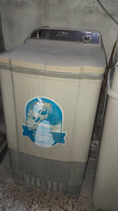 Super Asia washing machine and Dryer.