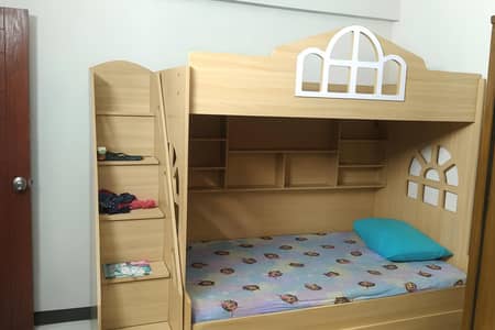 Wooden Bunk Bed For Kids Safe Durable And Space Saving Design